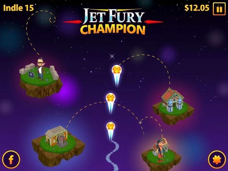 Jet Fury Champion game screenshot featuring Indian locations